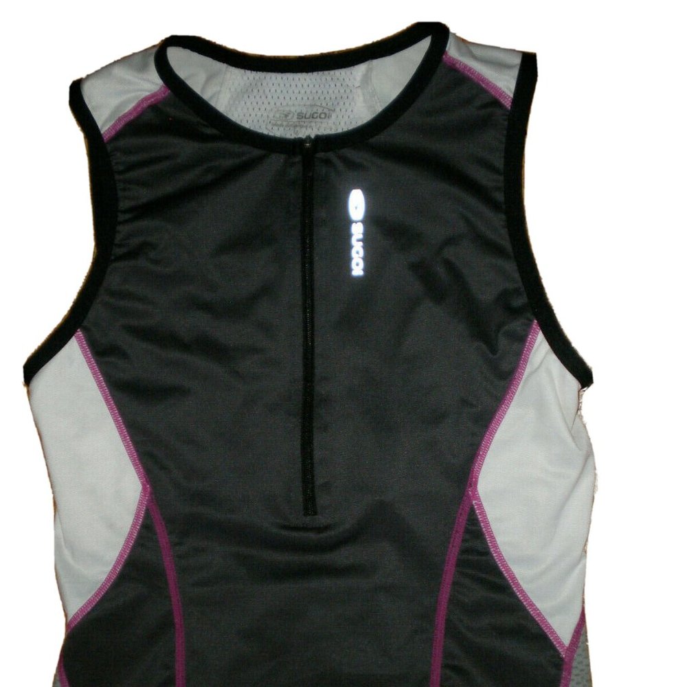 Sugoi 1/2 Zip Cycling Jersey Women's Petite Size Medium